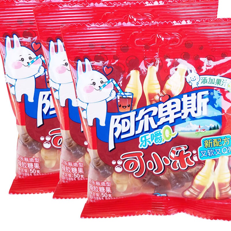 阿尔卑斯乐嚼Q可小乐可乐味 商品图片