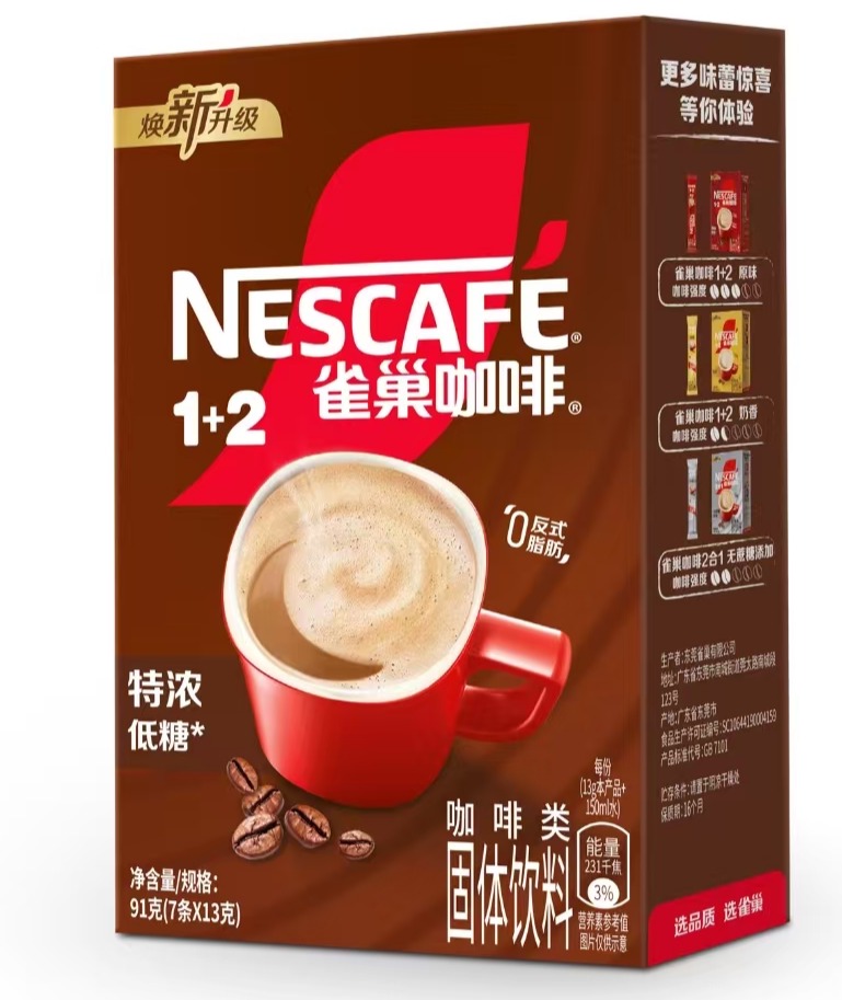雀巢咖啡1+2意式浓醇7条装 商品图片