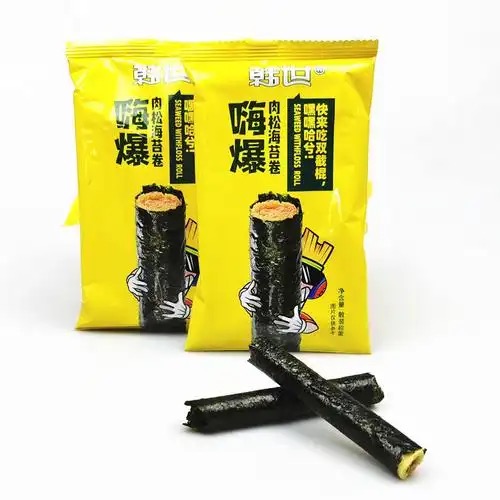 韩世嗨爆肉松味海苔卷18g 商品图片