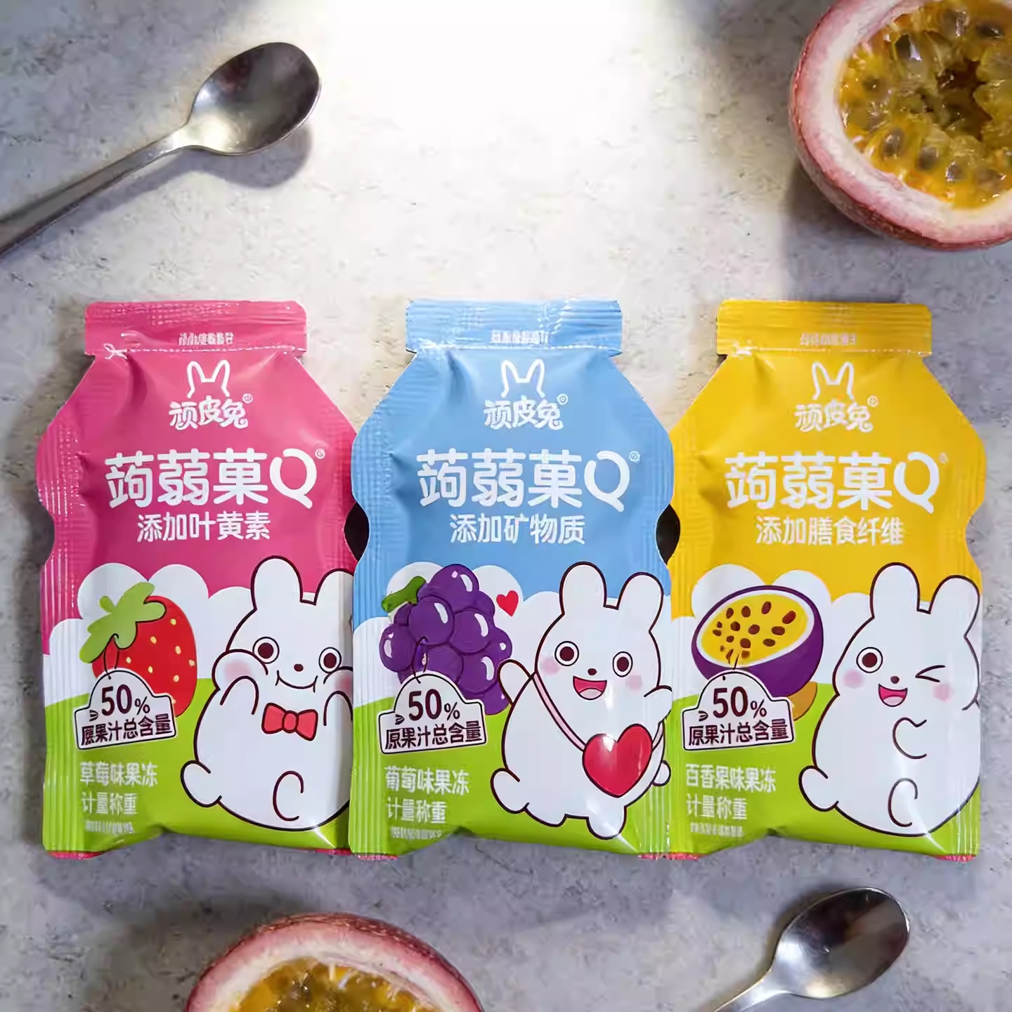 顽皮兔蒟蒻果冻草莓味（SSP） 商品图片