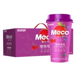 香飘飘樱桃莓莓果汁茶饮料400ml 商品图片